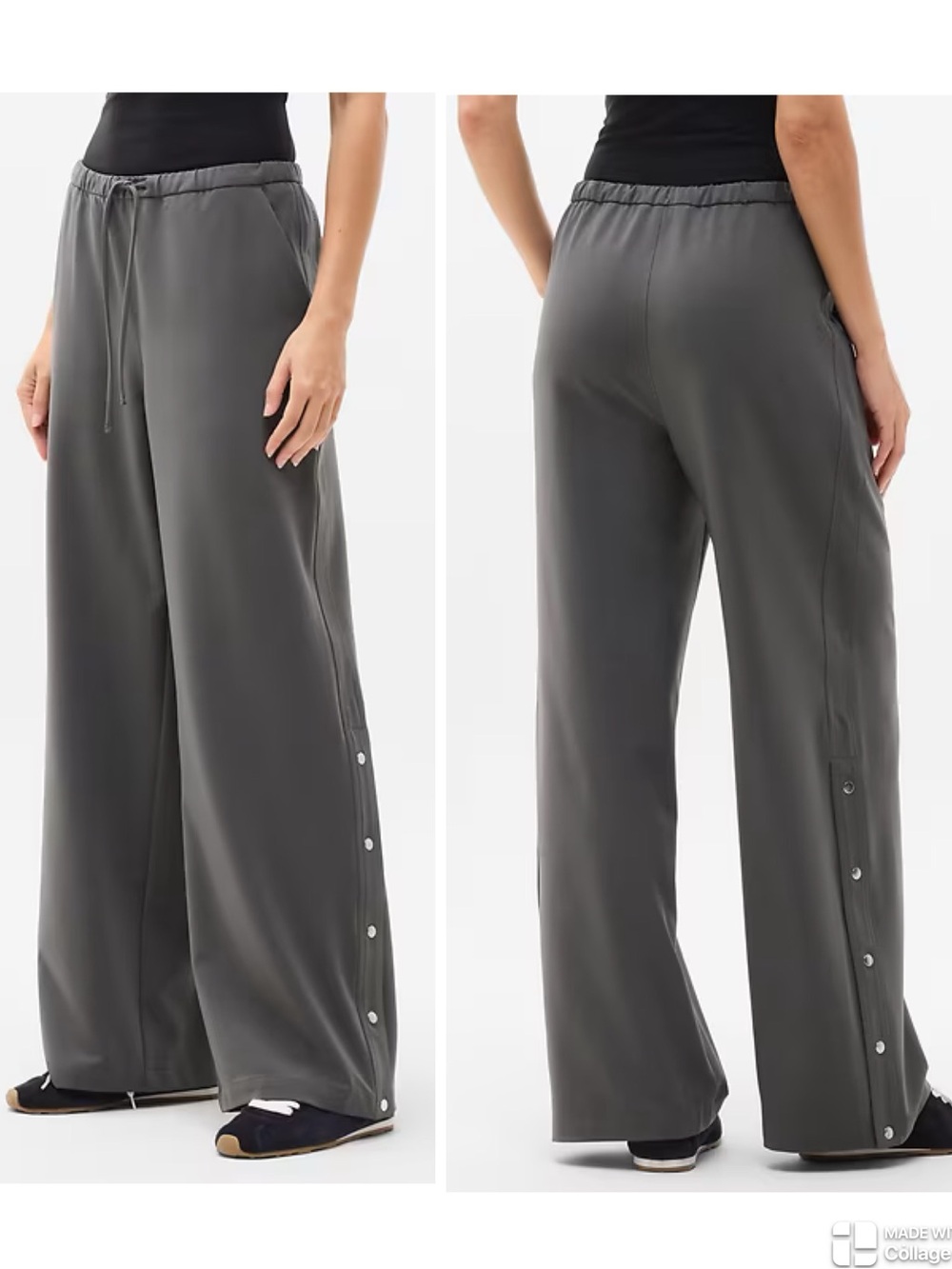 Athleta MVP Snap Wide Leg Pants